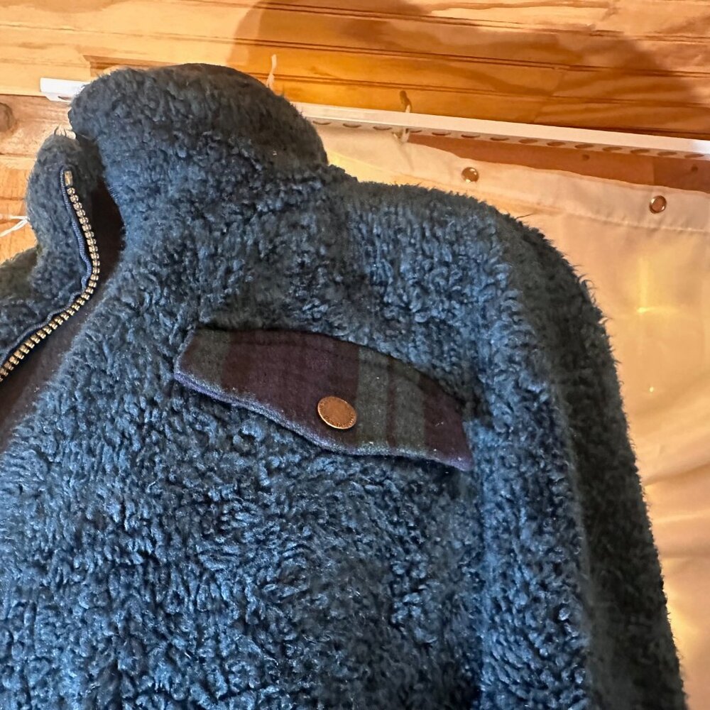 Unique Patchwork Pendleton Teddy Jacket Xl - image 6